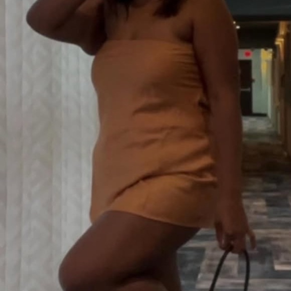 Forever 21 Tan Mini Dress